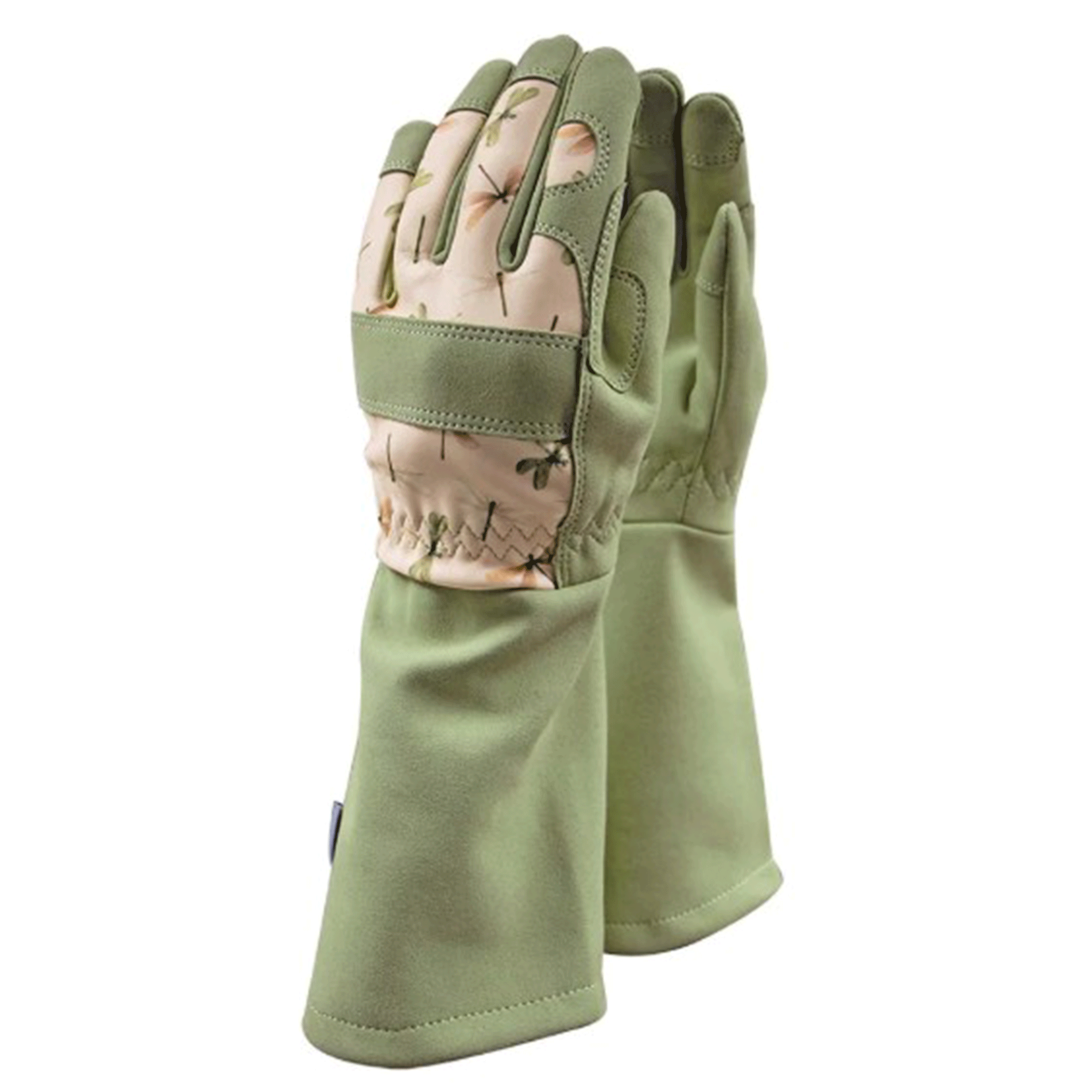 Town & Country Dragonfly Pruning Gauntlet Gloves Green