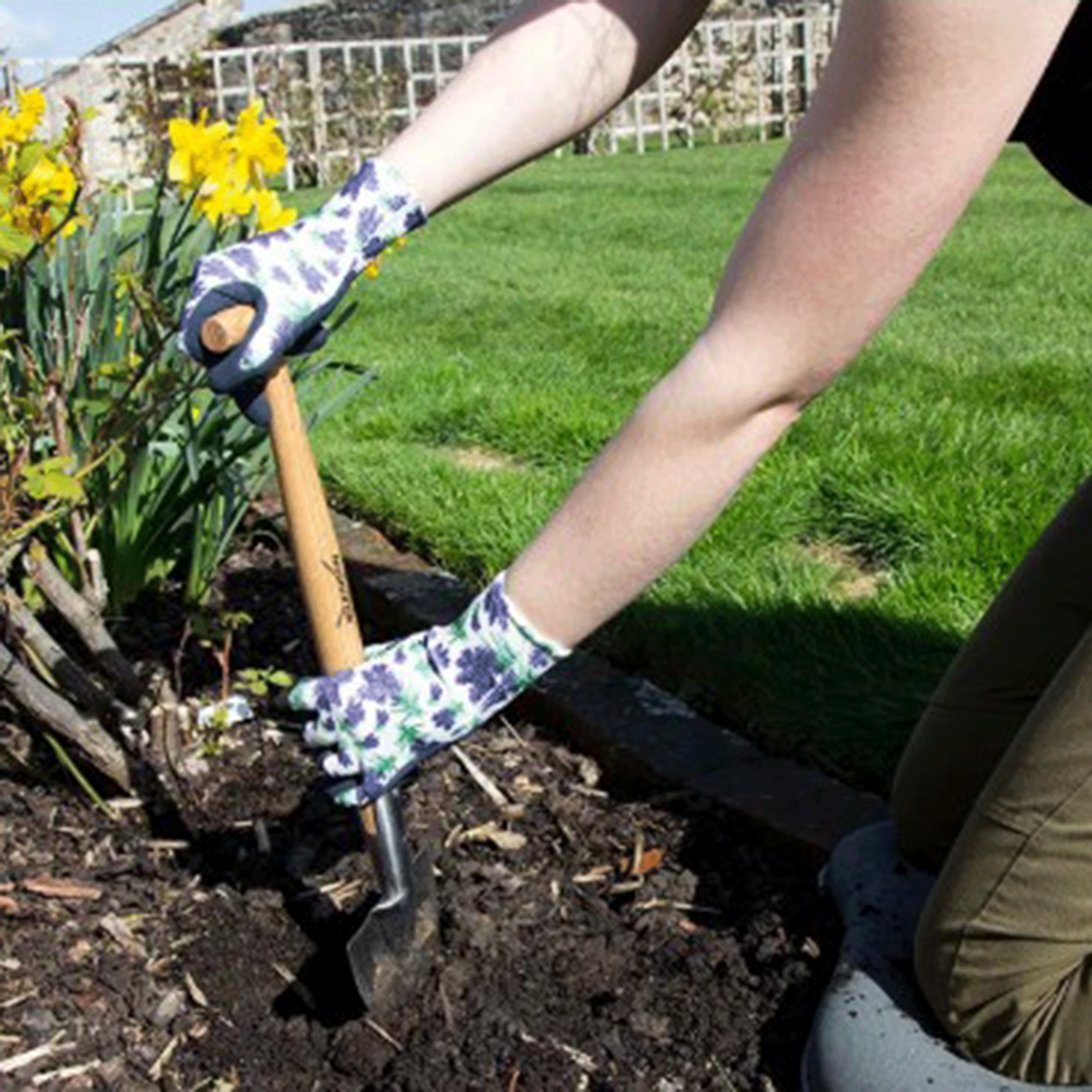 Town & Country Mastergrip Patterns Gloves Lavender
