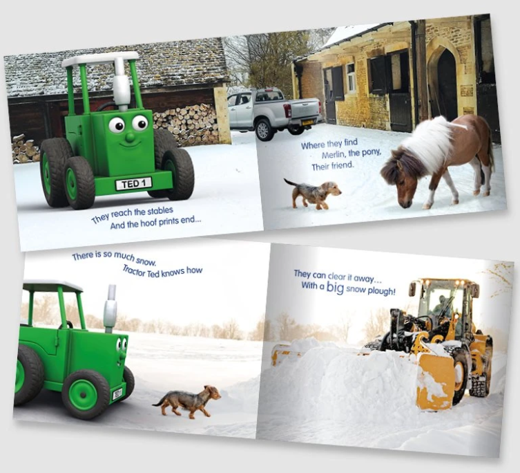 Tractor Ted A Winter's Day Story Book 2