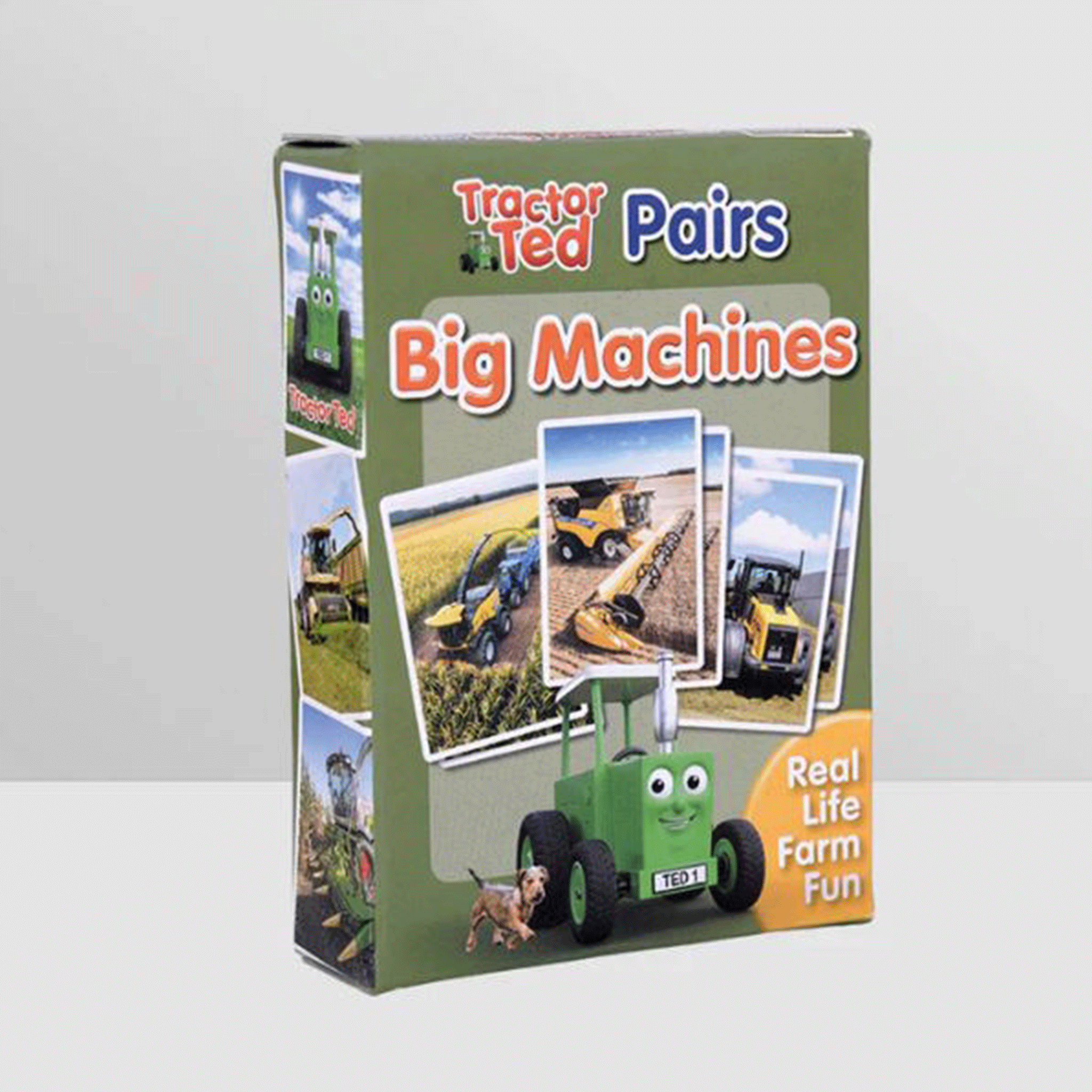 Tractor Ted Big Machines Matching Pairs Card Game