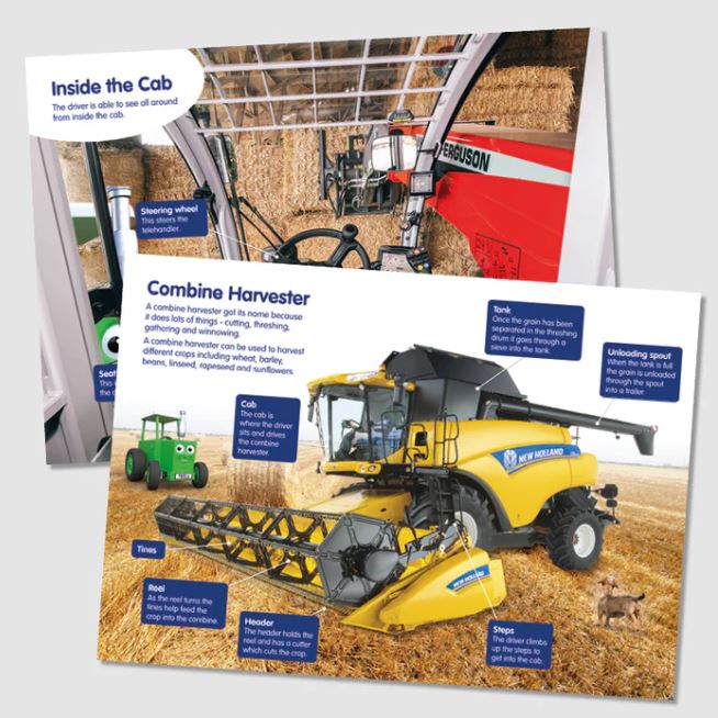 Tractor Ted Let's Look at Big Machines Book 2