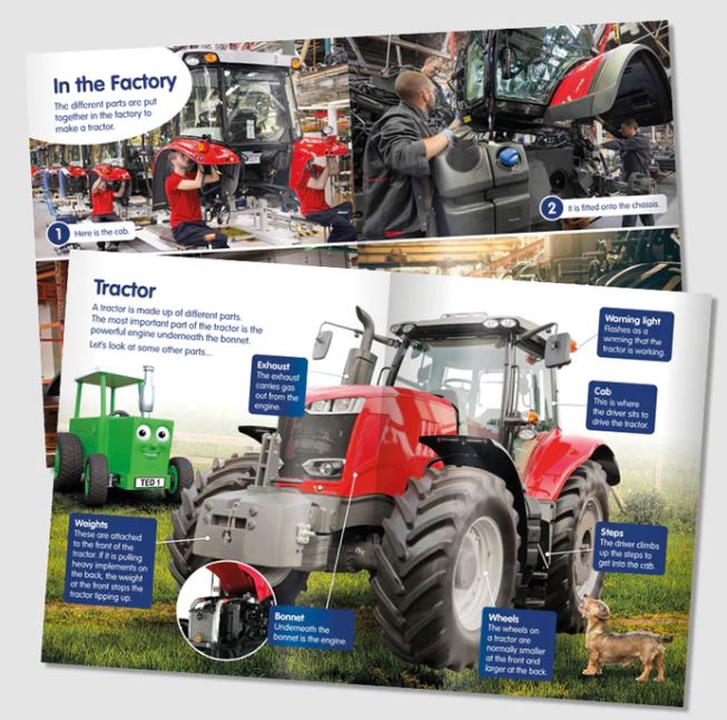 Tractor Ted Let's Look at Tractor Book 3