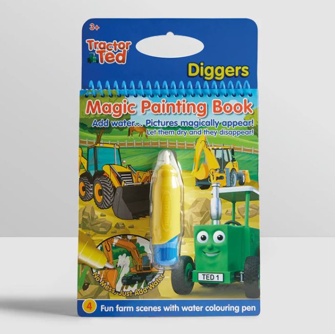 Tractor Ted Magic Painting Book - Diggers 1
