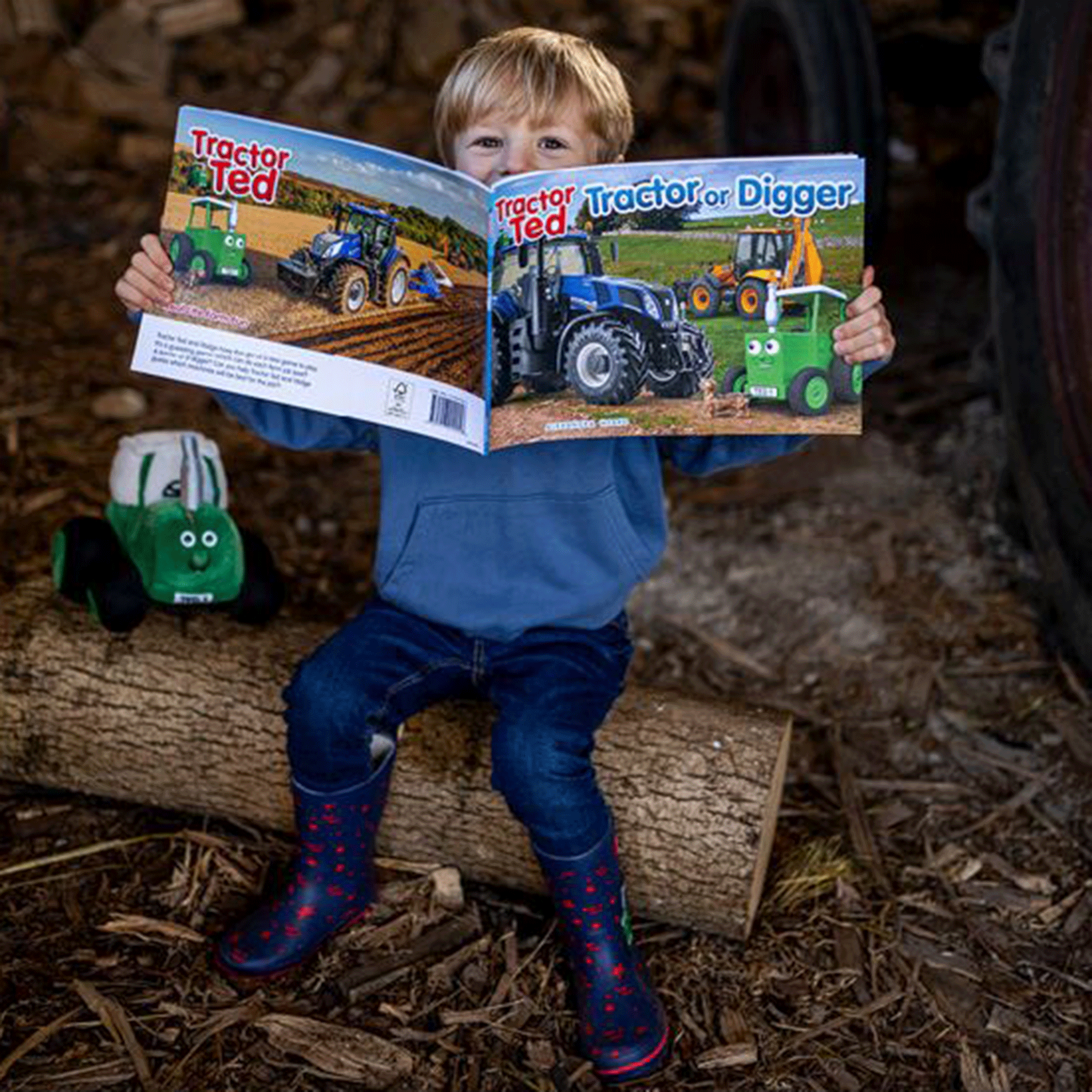 Tractor Ted Tractor or Digger Storybook