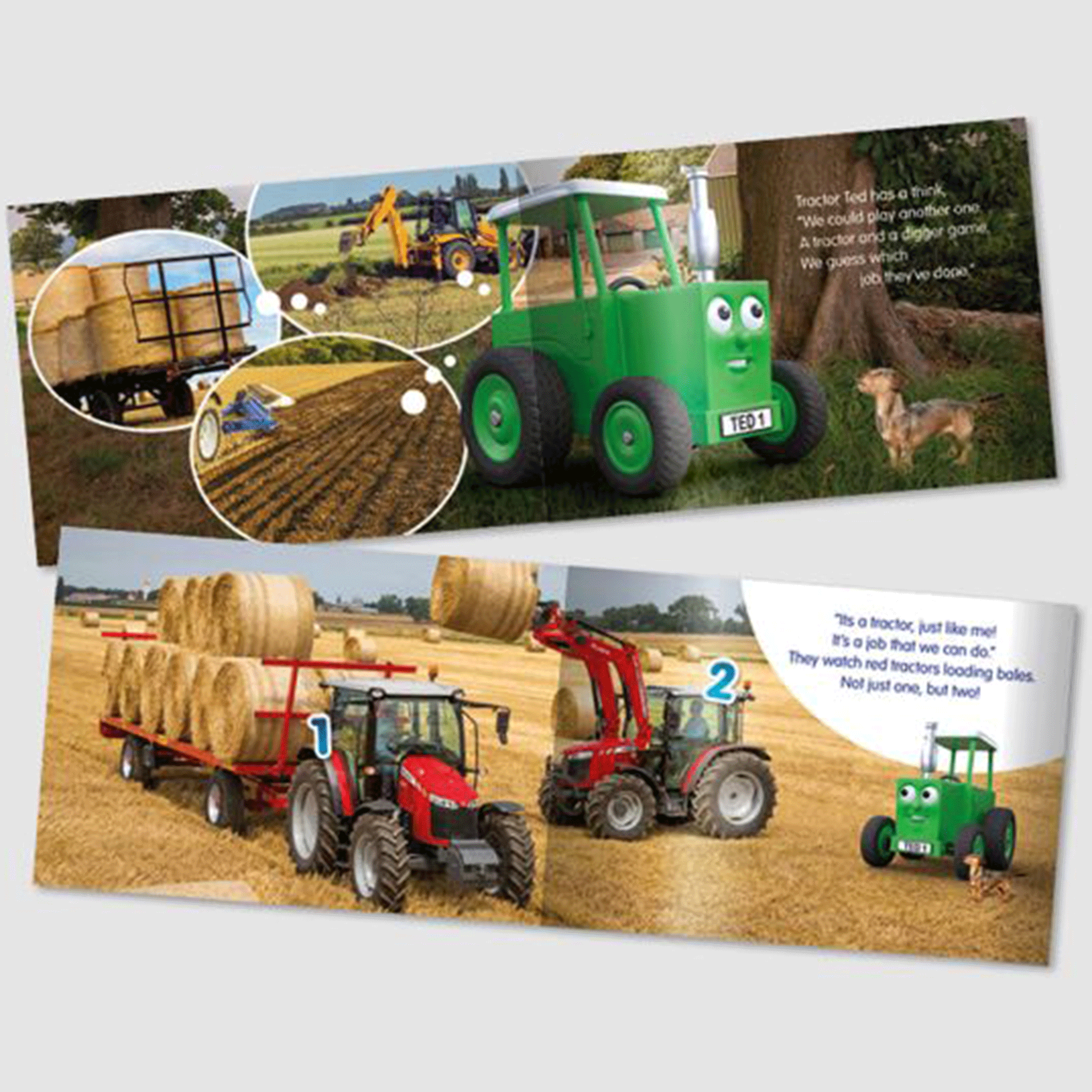 Tractor Ted Tractor or Digger Storybook