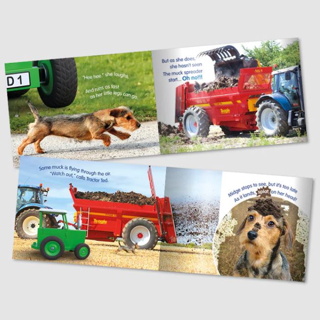 Tractor Ted's Cheeky Midge Story Book 2