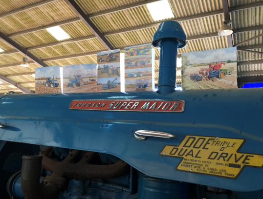 Tractor Themed Blank Cards by Steven Binks (Pack of 5) 2