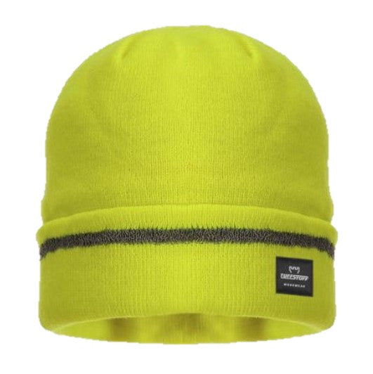 Tuff Stuff 412 Yellow Reflective Beanie Hat 1.JPG