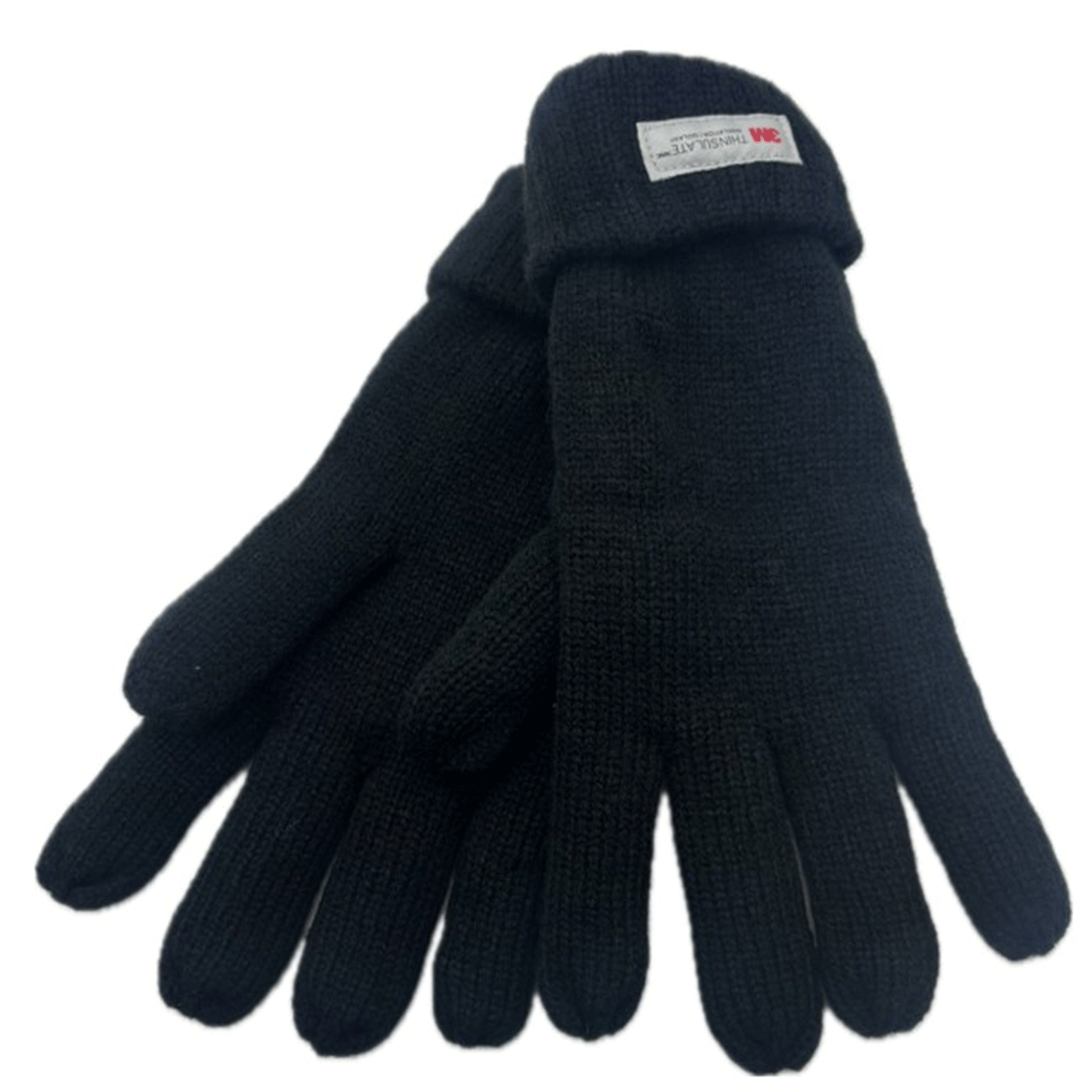 TuffStuff 602 3M Thinsulate Knitted Gloves Black