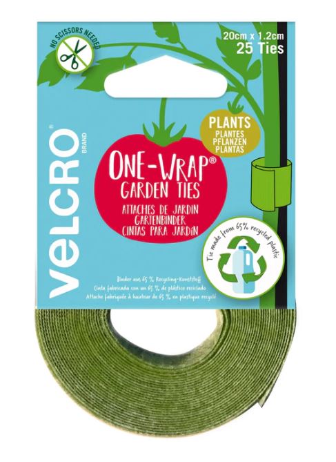 Velcro One Wrap Garden Ties x 25 (20cm x 1.2cm) 2