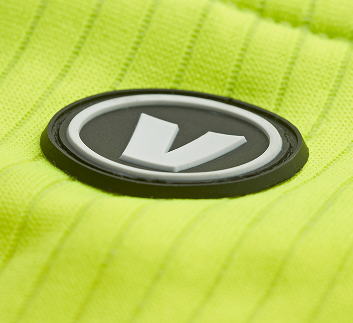 Veltuff Class 2 Hi-Vis Ribbed Knit Poloshirt Yellow 4