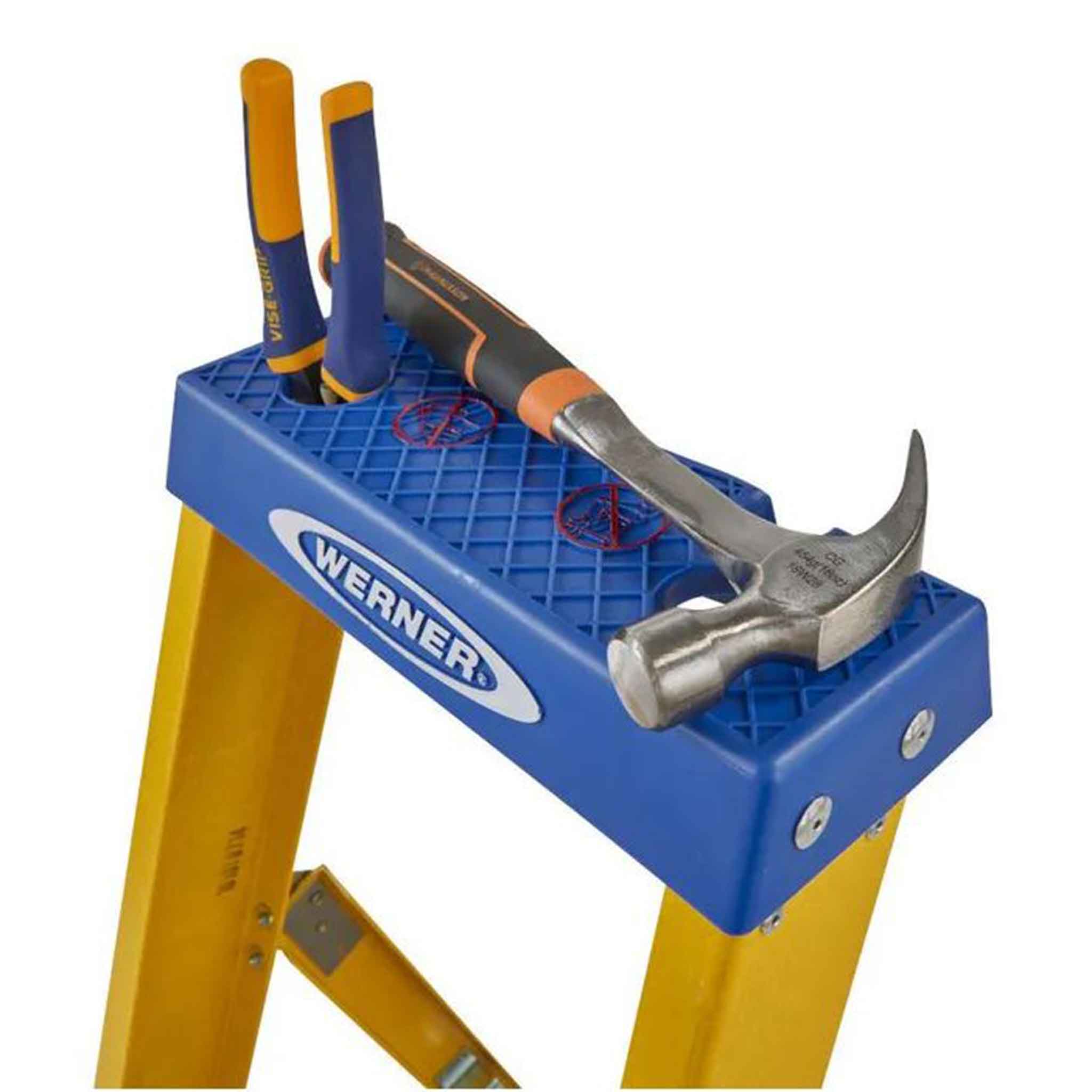 Werner-8-Tread-Fibreglass-Platform-Step-Ladder-3