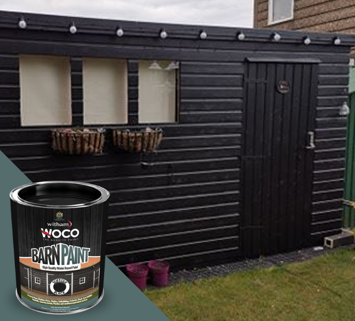 Woco Barn Paint Suffolk Black 2