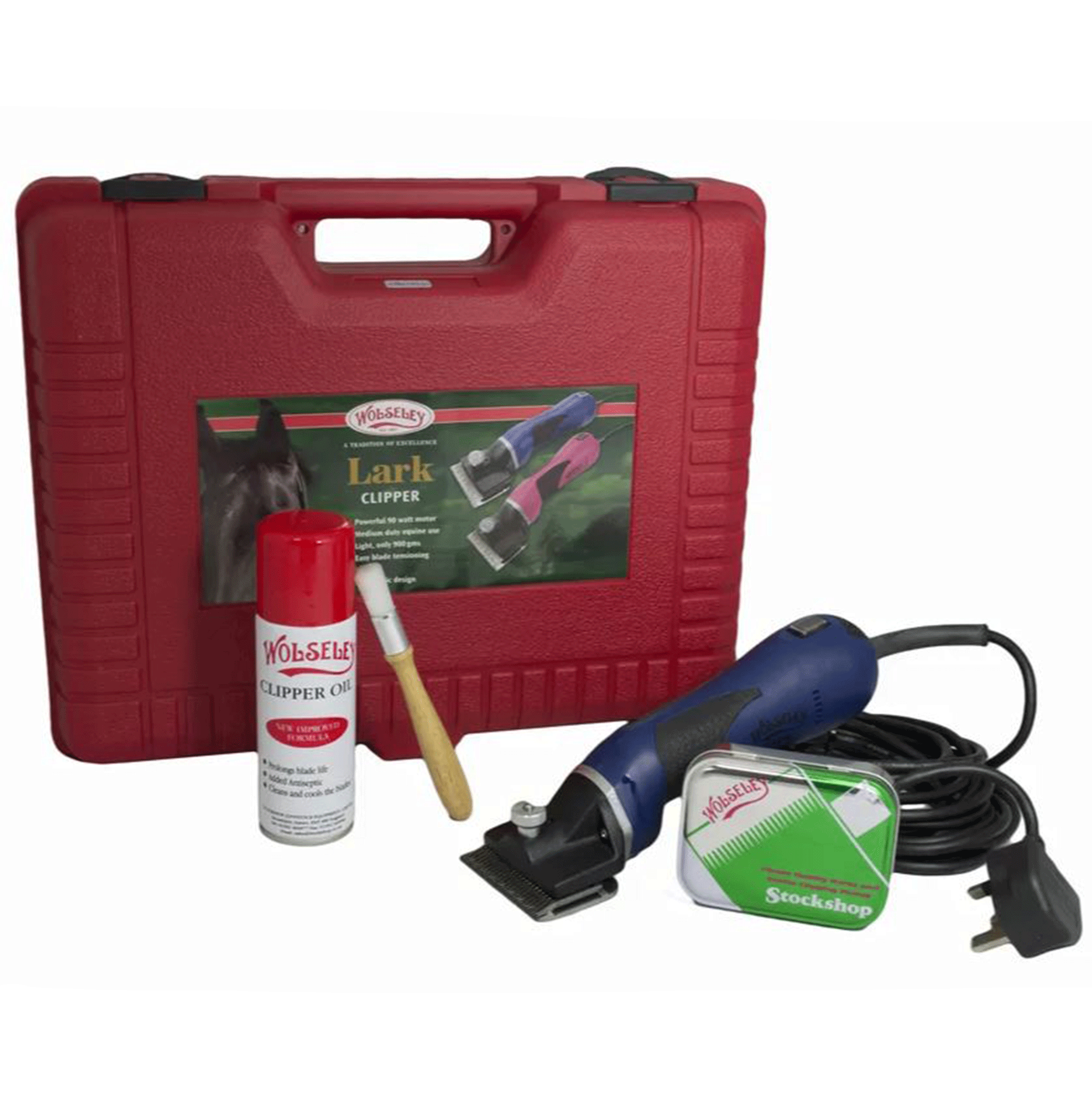 Wolseley Lark Clipper Blue with A2 Blades