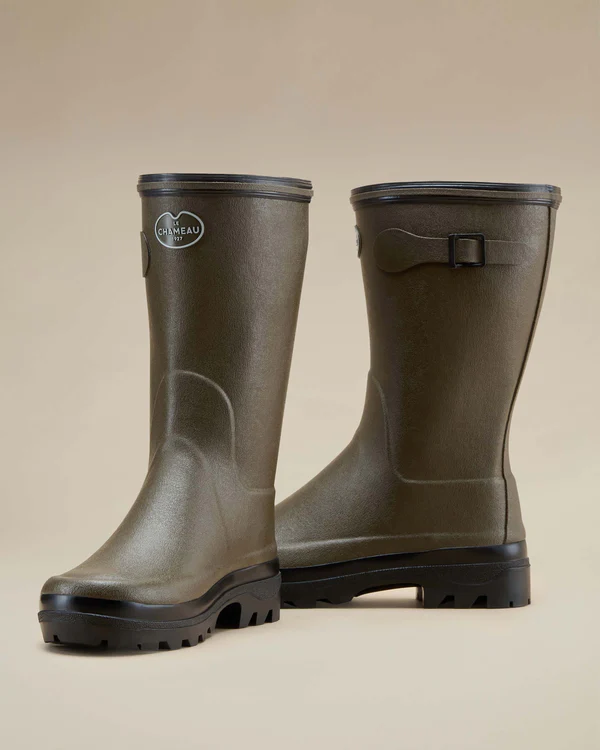 Le Chameau Women's Giverny Jersey Lined Bottillion Vert Chameau