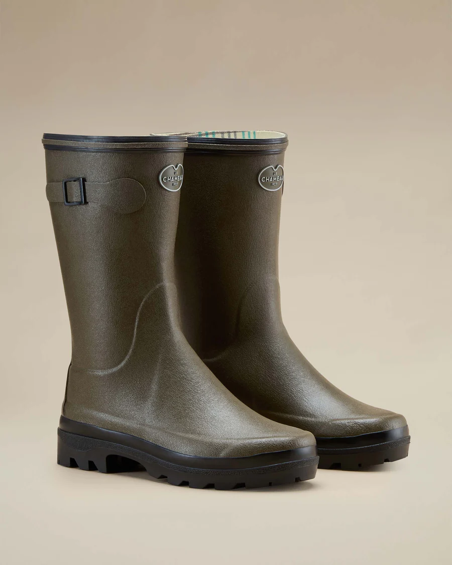 Le Chameau Women's Giverny Jersey Lined Bottillion Vert Chameau