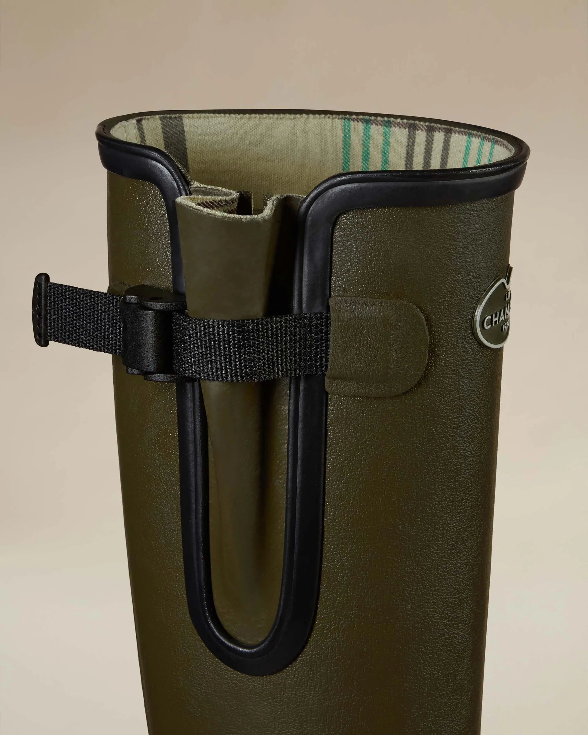 Le Chameau Women's Vierzon Jersey Lined Boots Vert Vierzon