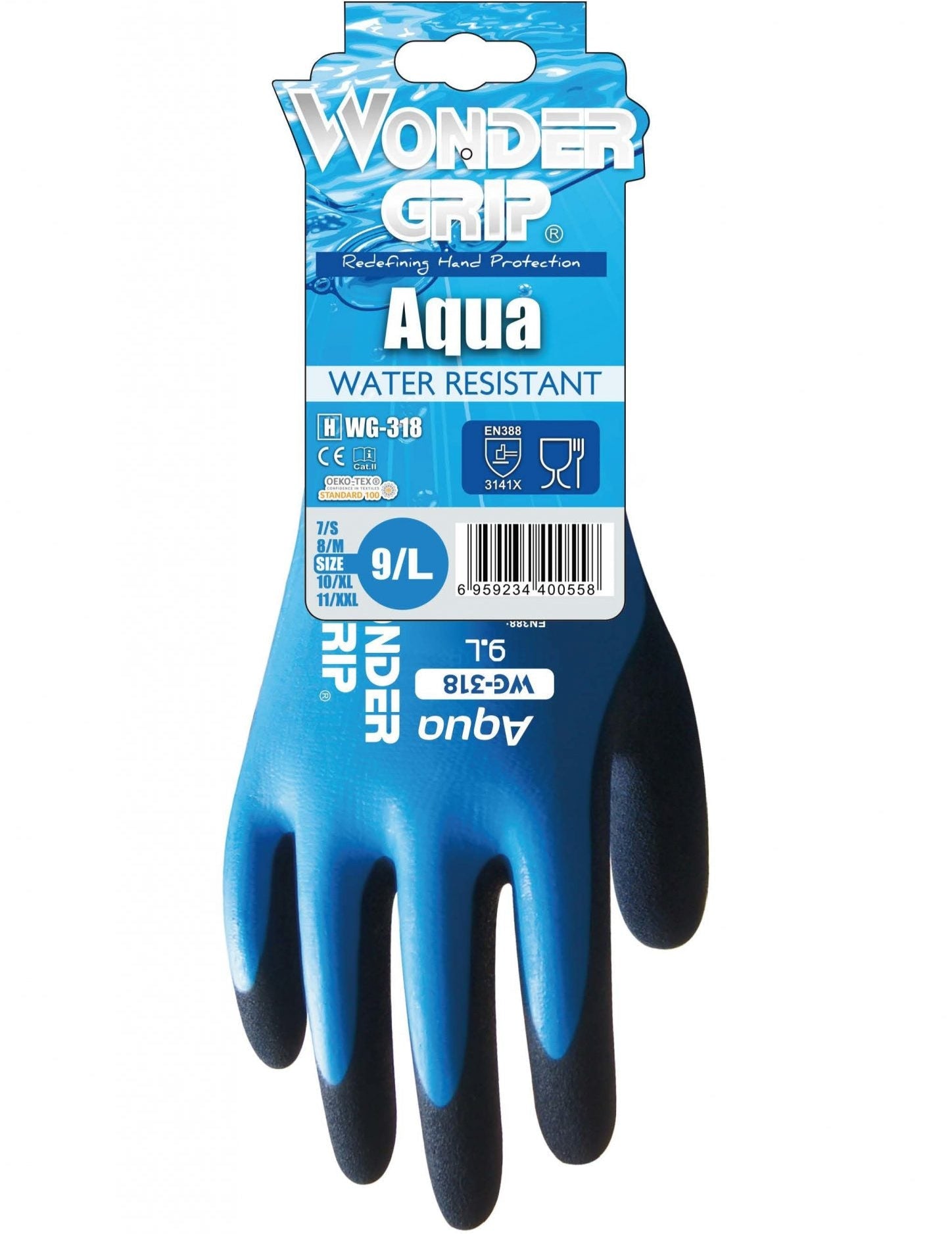 Wonder Grip WG-318 Aqua Water Resistant Gloves 3