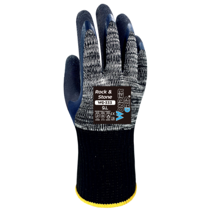 Wonder Grip WG-333 Rock & Stone Special Heavy Work Gloves 1