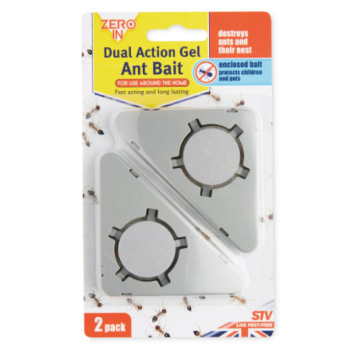Zero In Dual Action Gel Ant Bait - Twin Pack 1