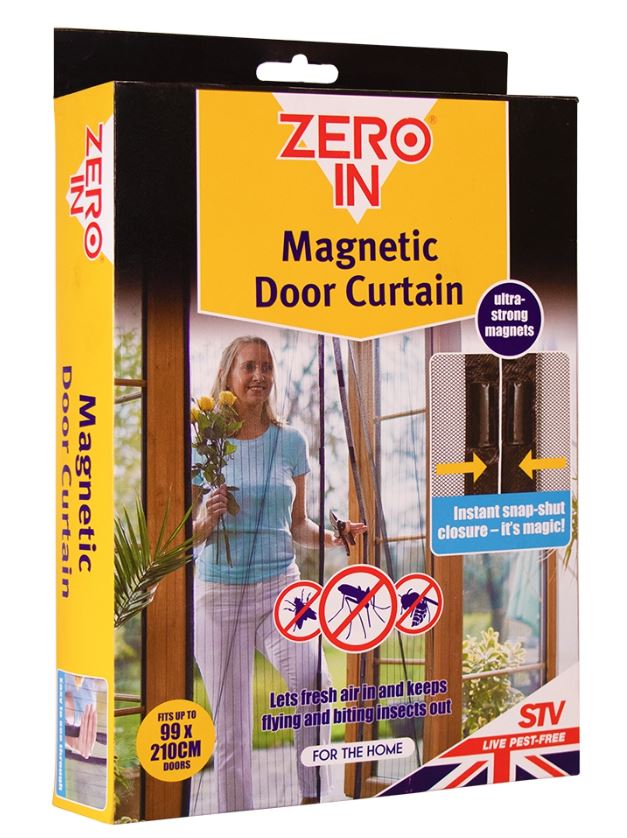 Zero In Magnetic Doorway Curtain (99 x 210cm) 3