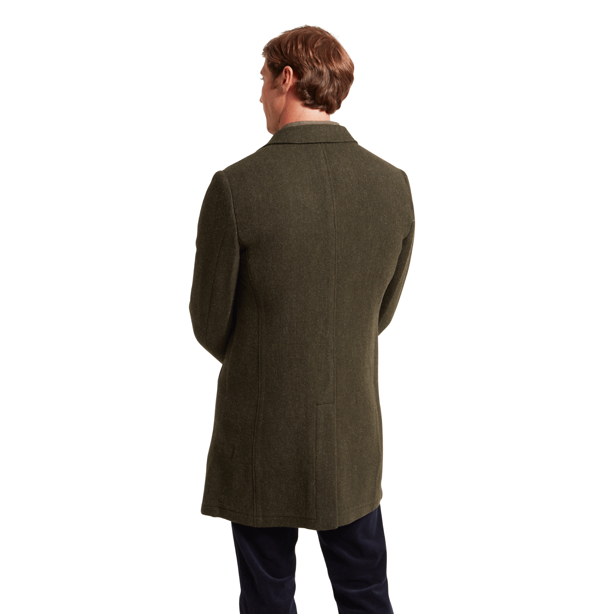 Schoffel Banchory Tweed Coat in Forest