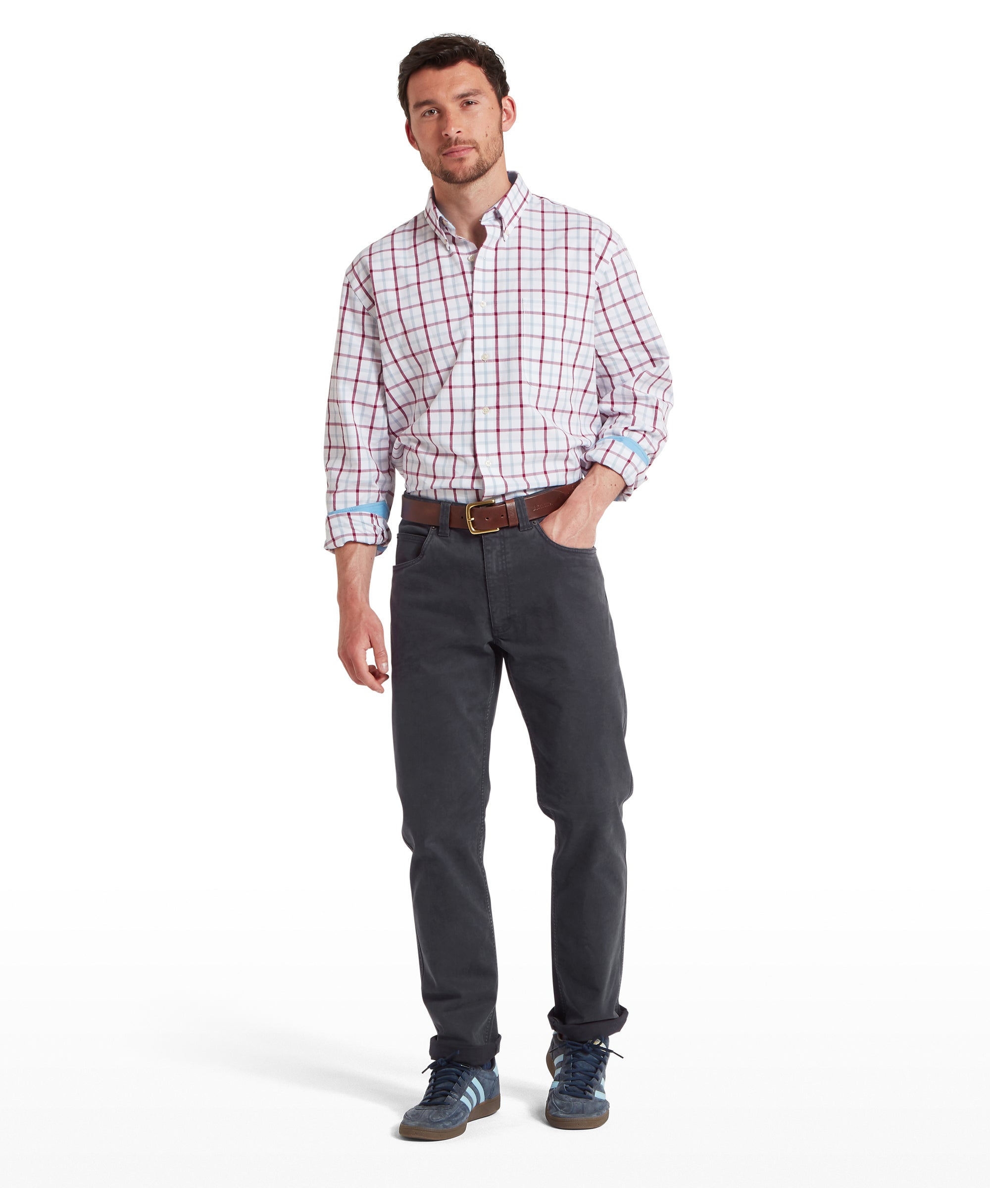 Schoffel Canterbury 5 Pocket Jeans Navy