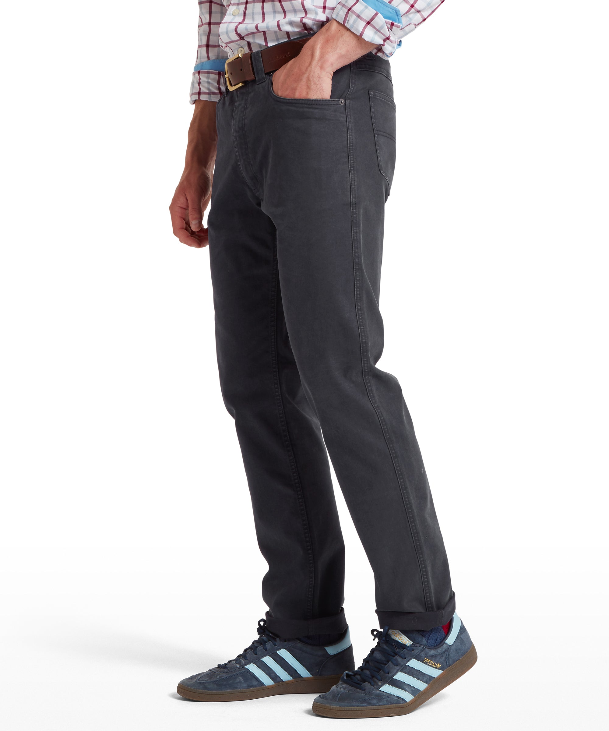 Schoffel Canterbury 5 Pocket Jeans Navy