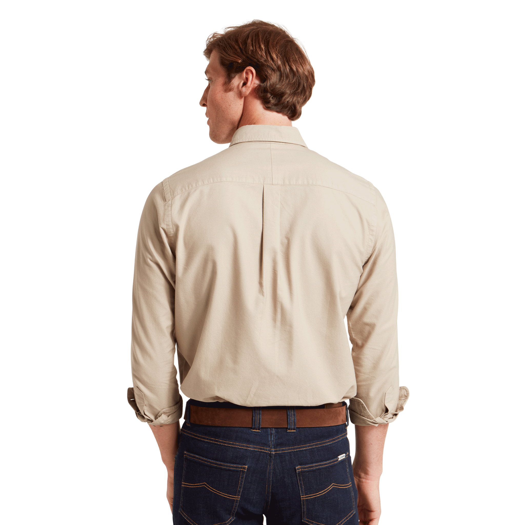 Schoffel Cavendish Oxford Shirt in Cobblestone