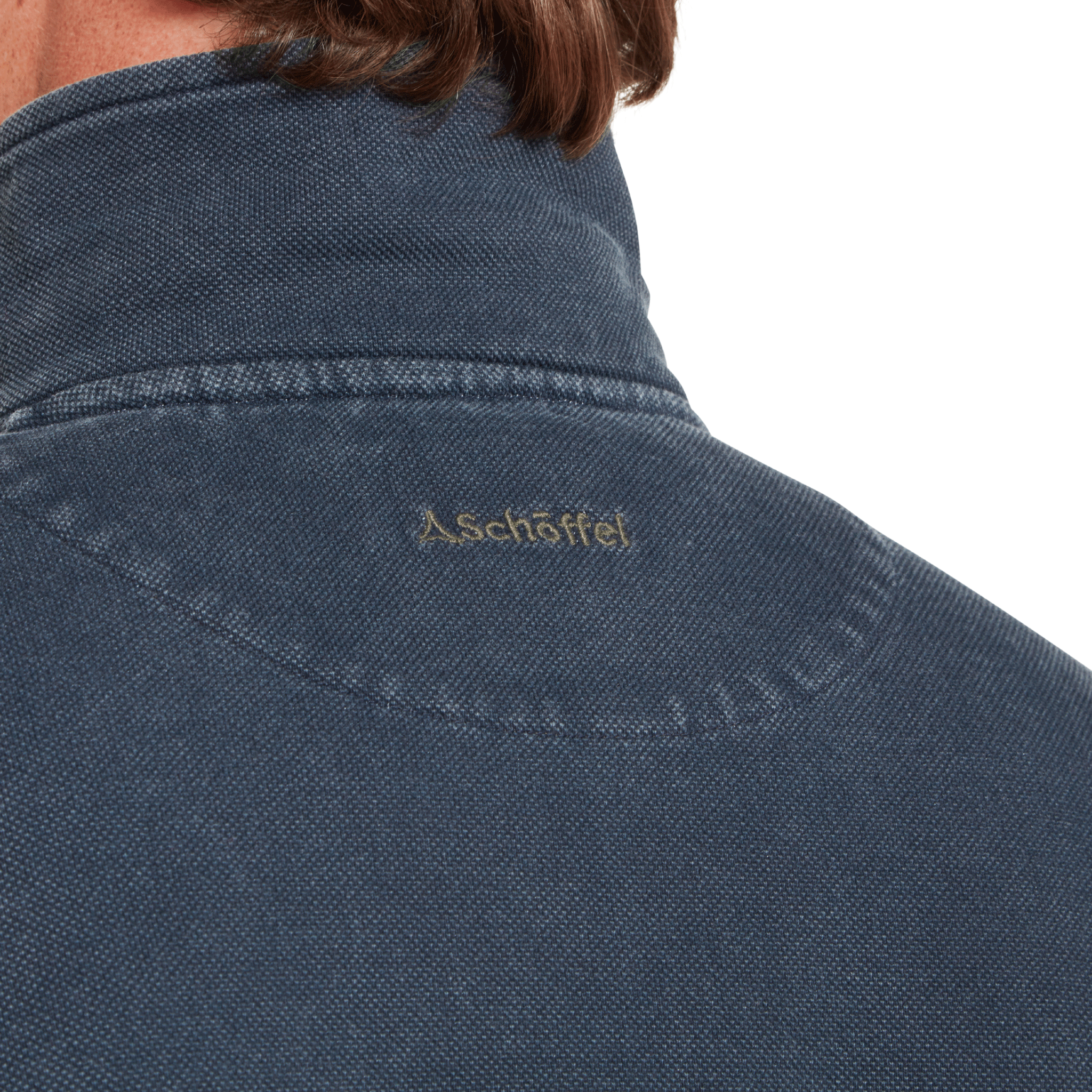 Schoffel Helford Heritage Sweatshirt in Peat Green