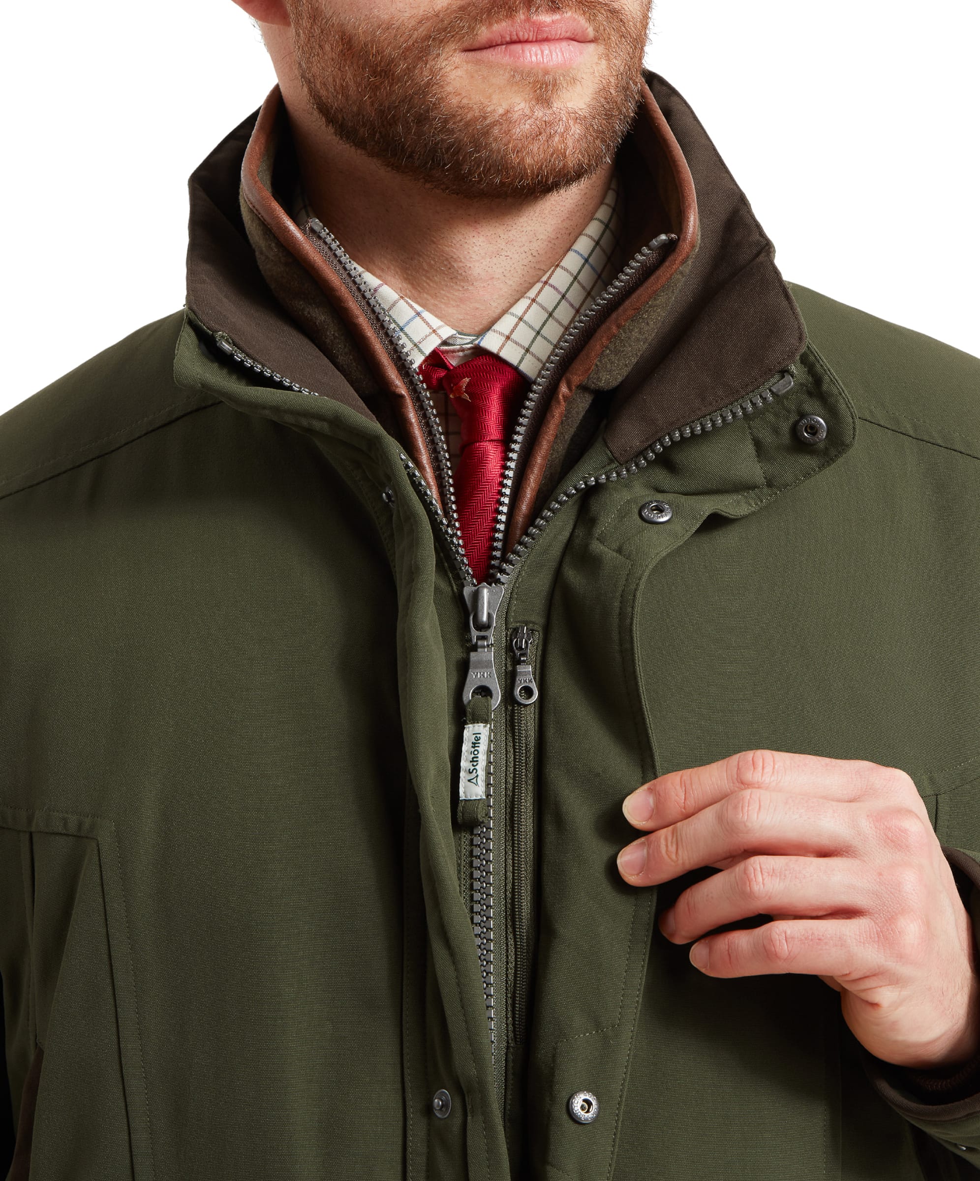 Schoffel Ptarmigan Classic Coat in Hunter Green