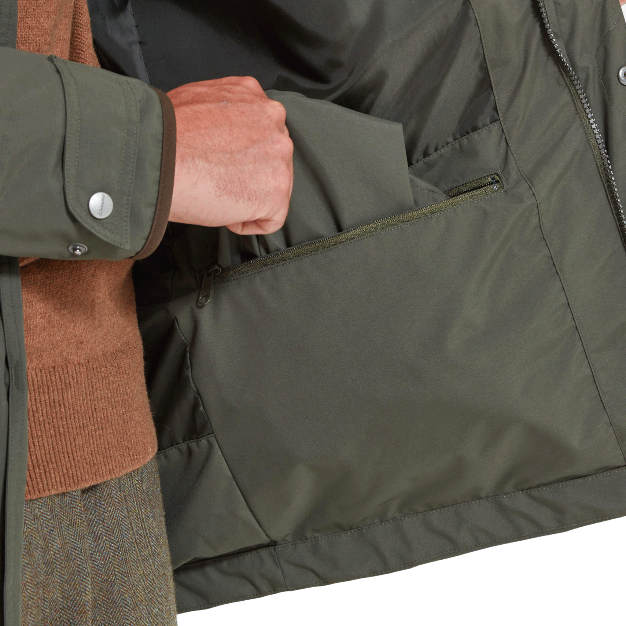Schoffel Ptarmigan Ultralight II Coat in Forest