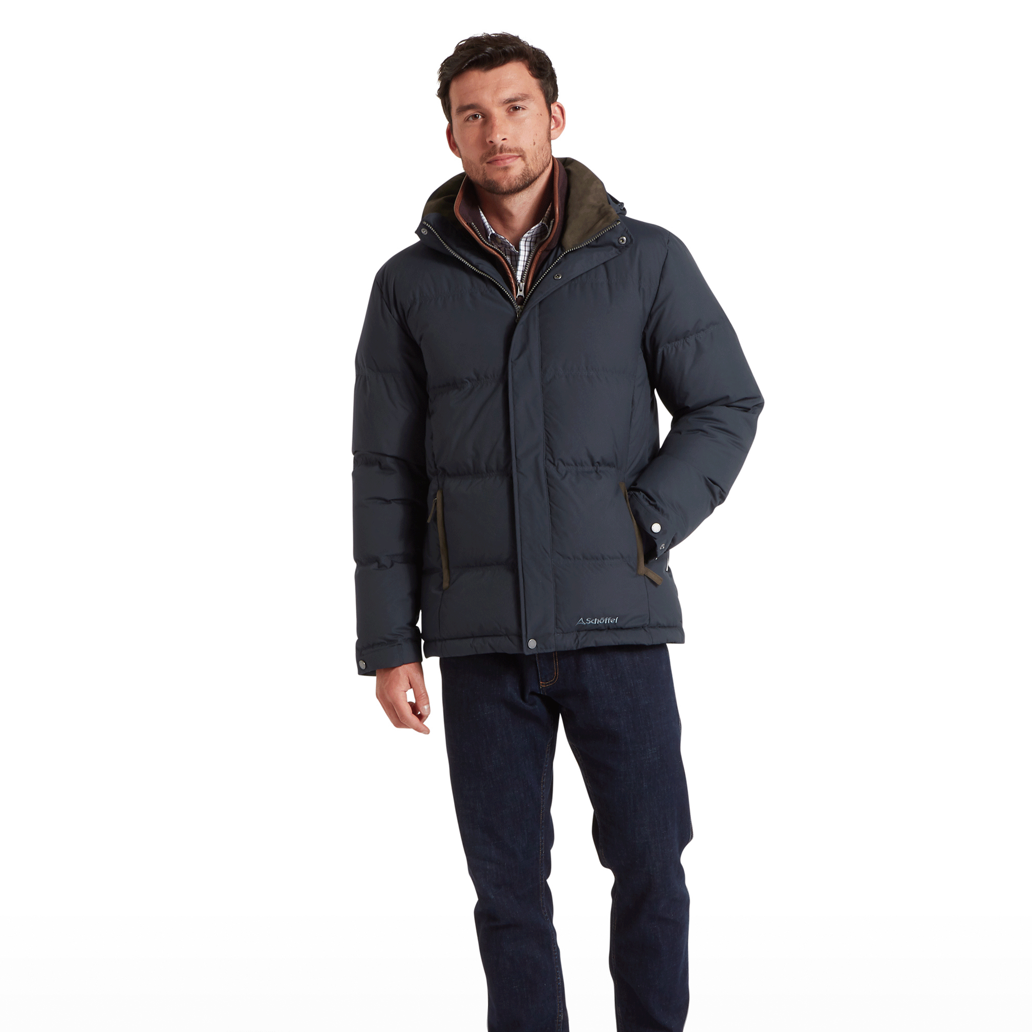 Schoffel Twickenham II Jacket in True Navy