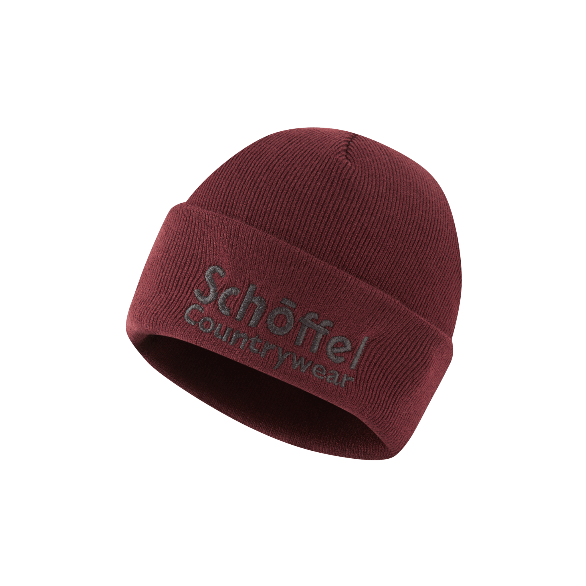 Schoffel Exeter Beanie Hat in Wine
