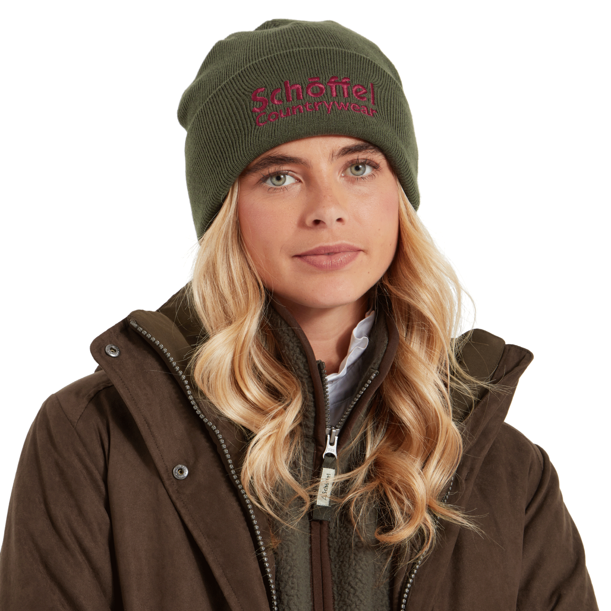 Schoffel Exeter Beanie Hat in Forest