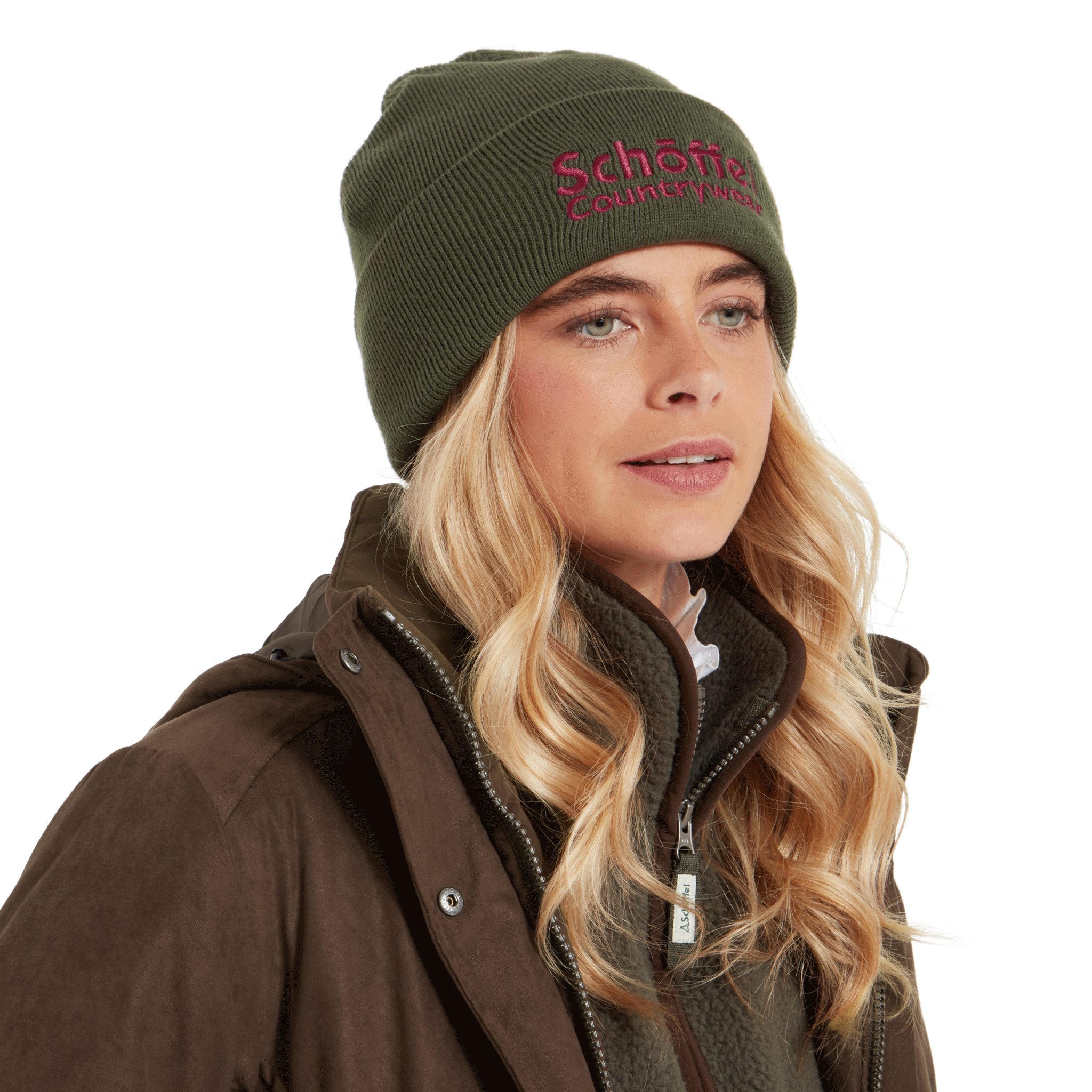 Schoffel Exeter Beanie Hat in Forest