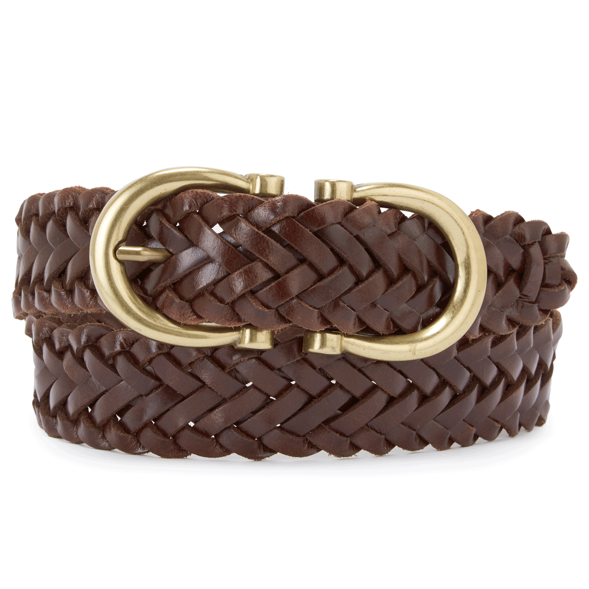 Schoffel Fernilee Leather Woven Belt