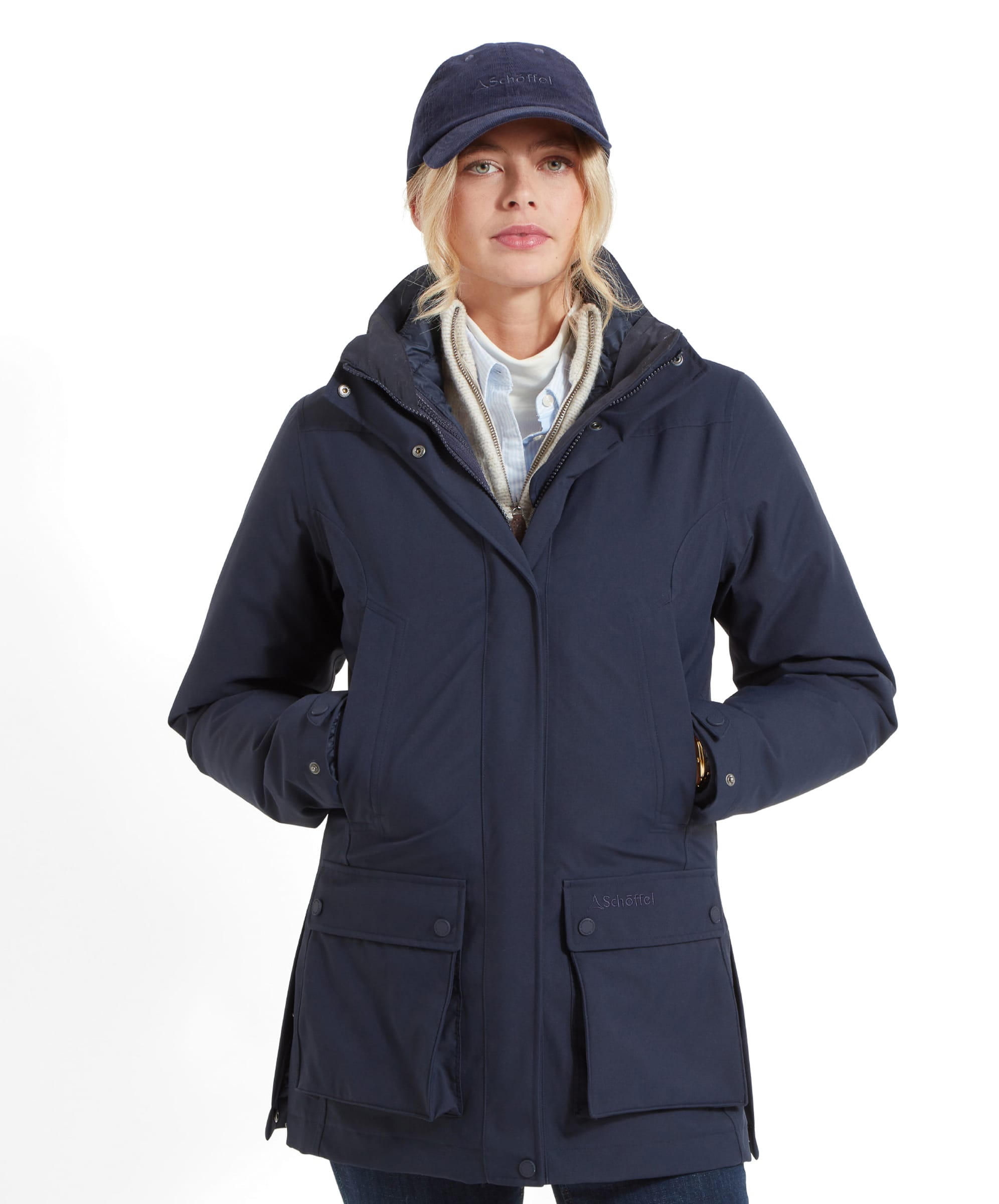 Schoffel Uppingham Ladies 3-in-1 Coat True Navy