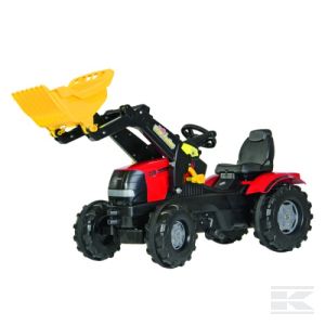Case Puma with front loader pedal tractor