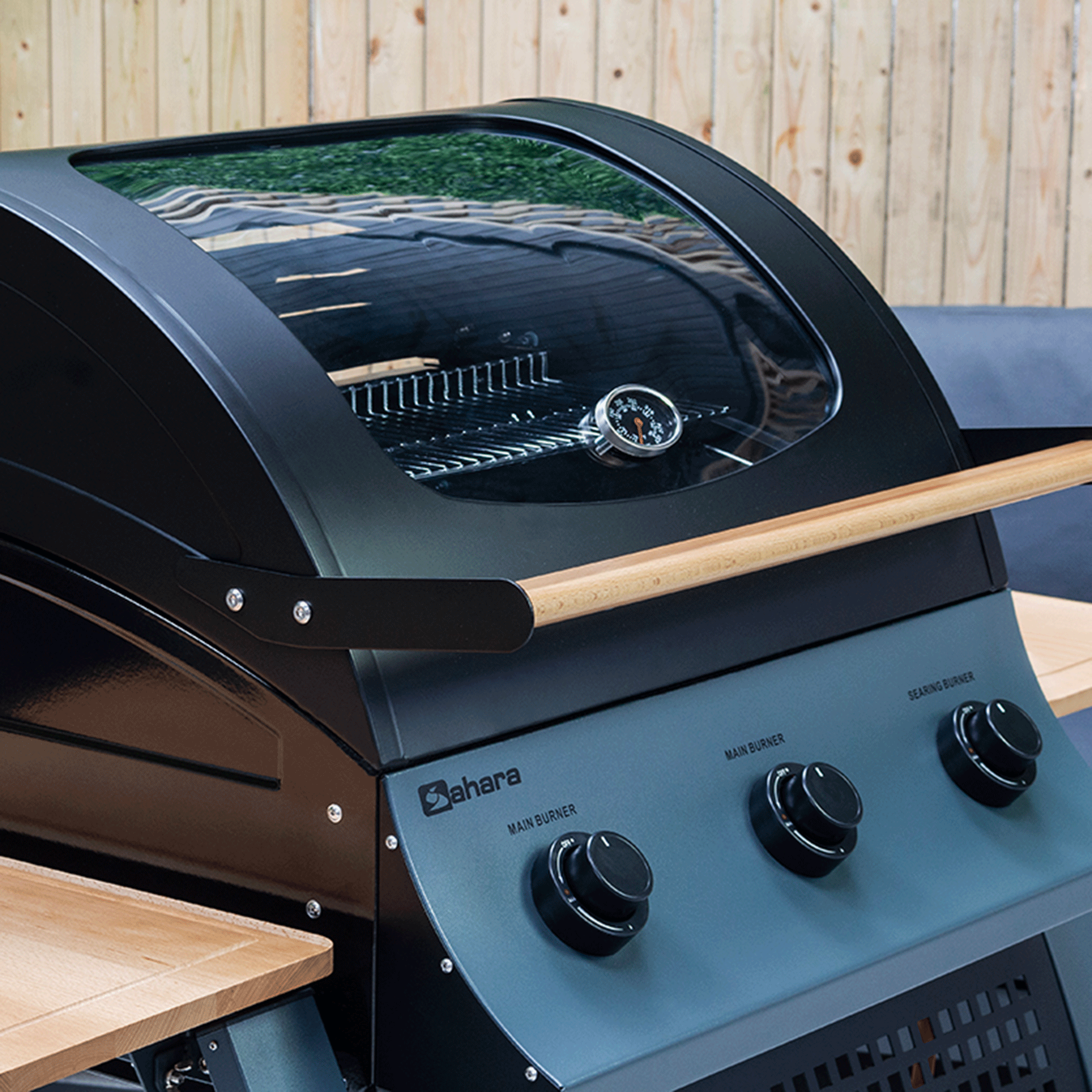 Sahara S350 3 Burner Gas Barbecue