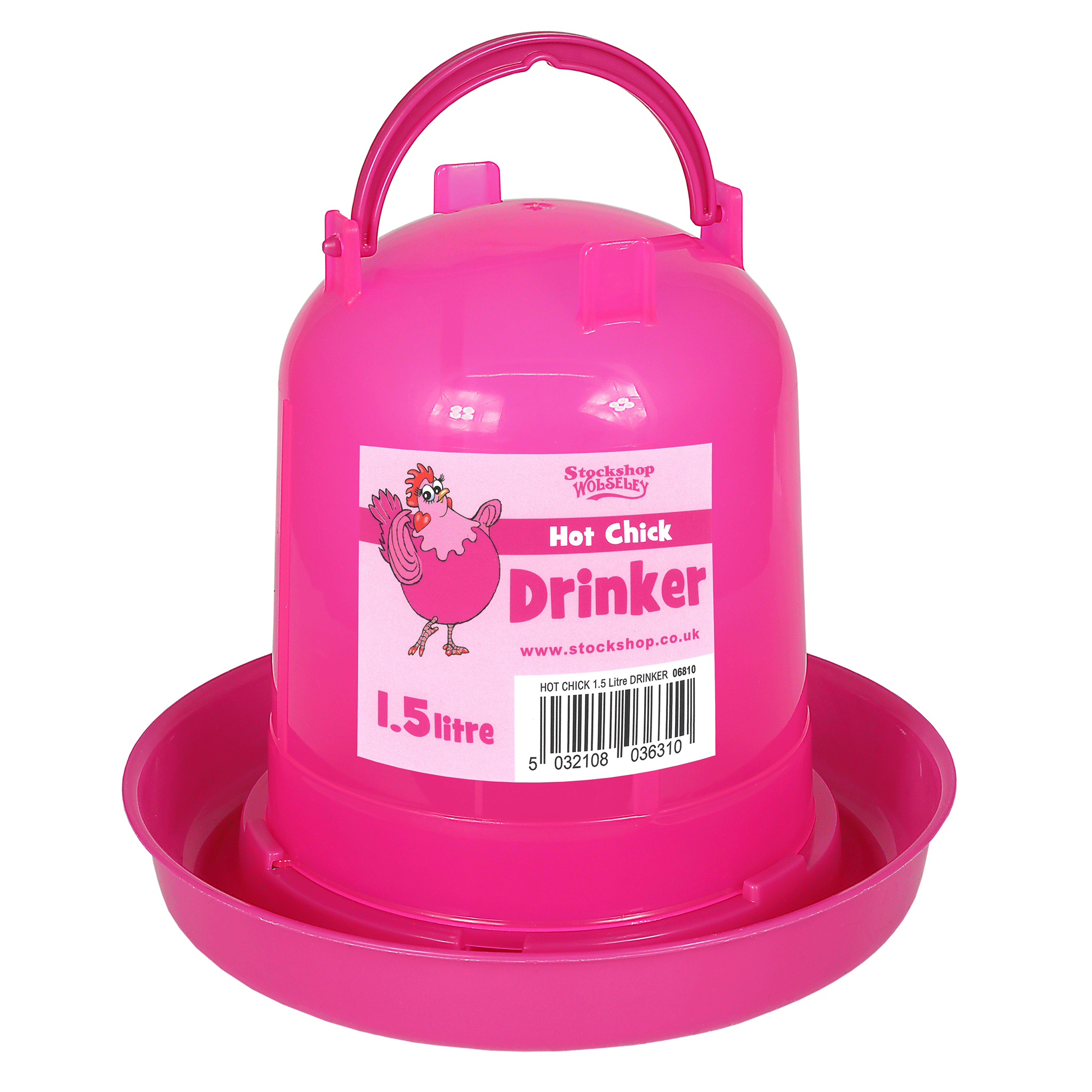 Stockshop Hot Chick Poultry Drinker 1.5L