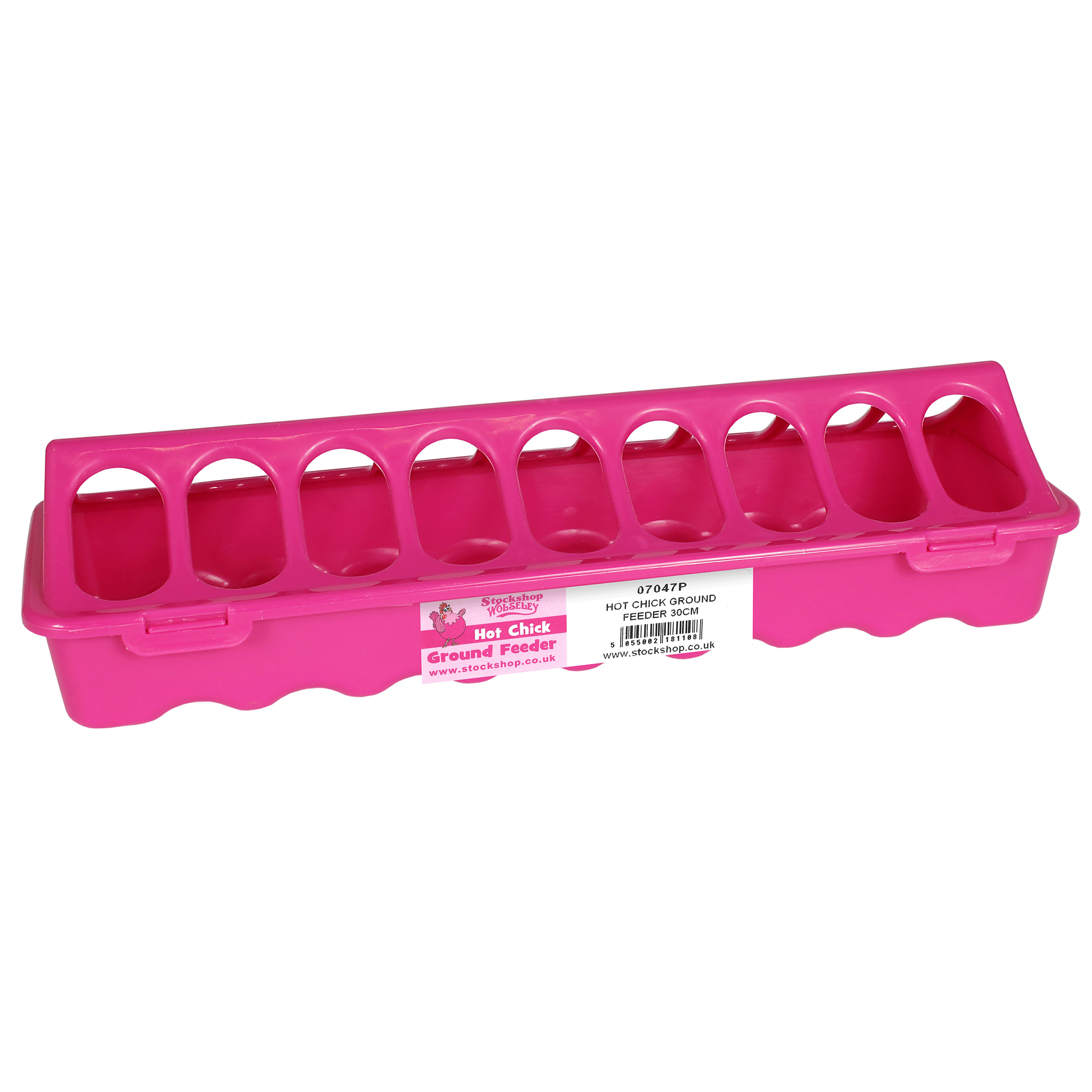 Stockshop Hot Chick Ground Poultry Feeder 30cm