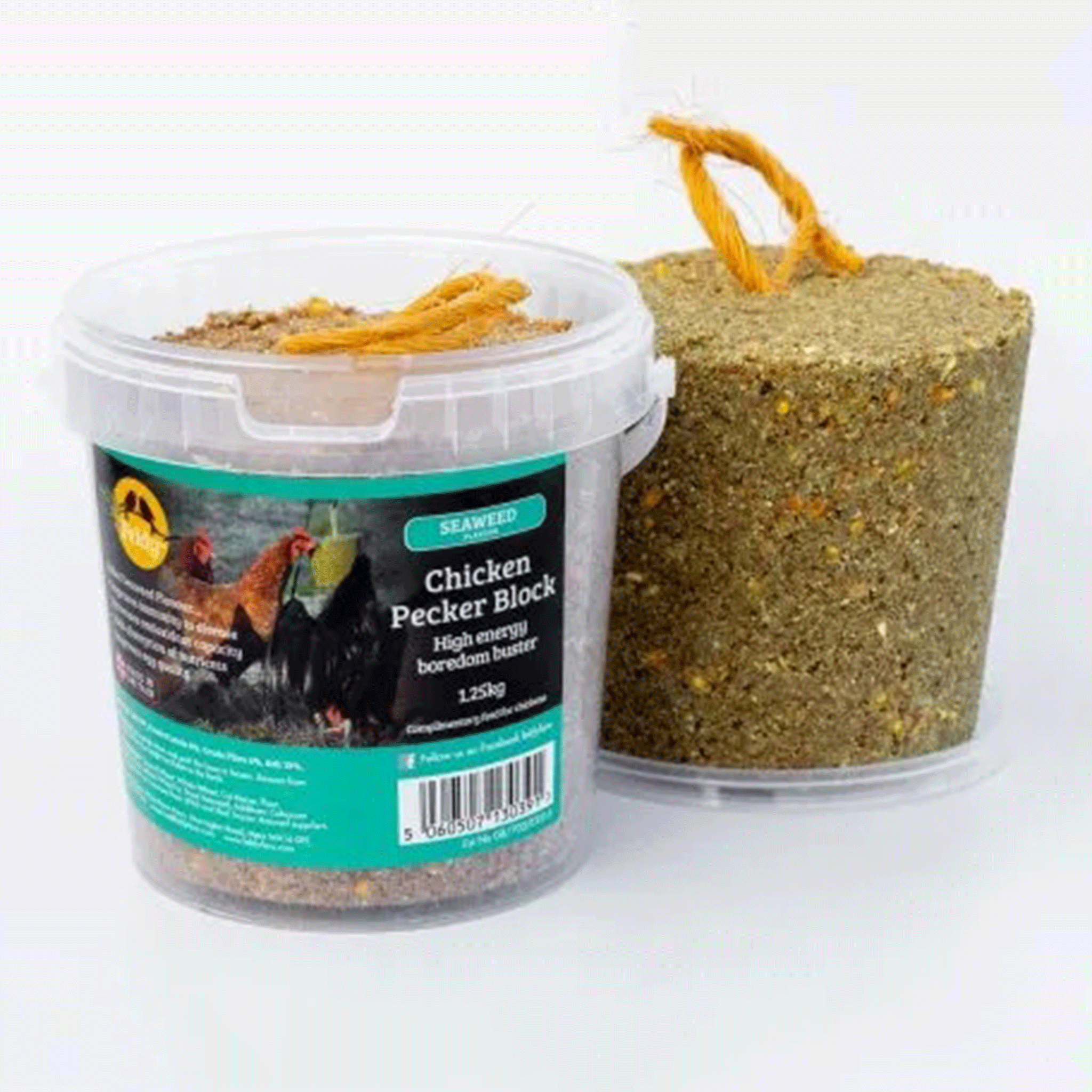 Feldy Chicken Pecker Block Seaweed 1.25kg