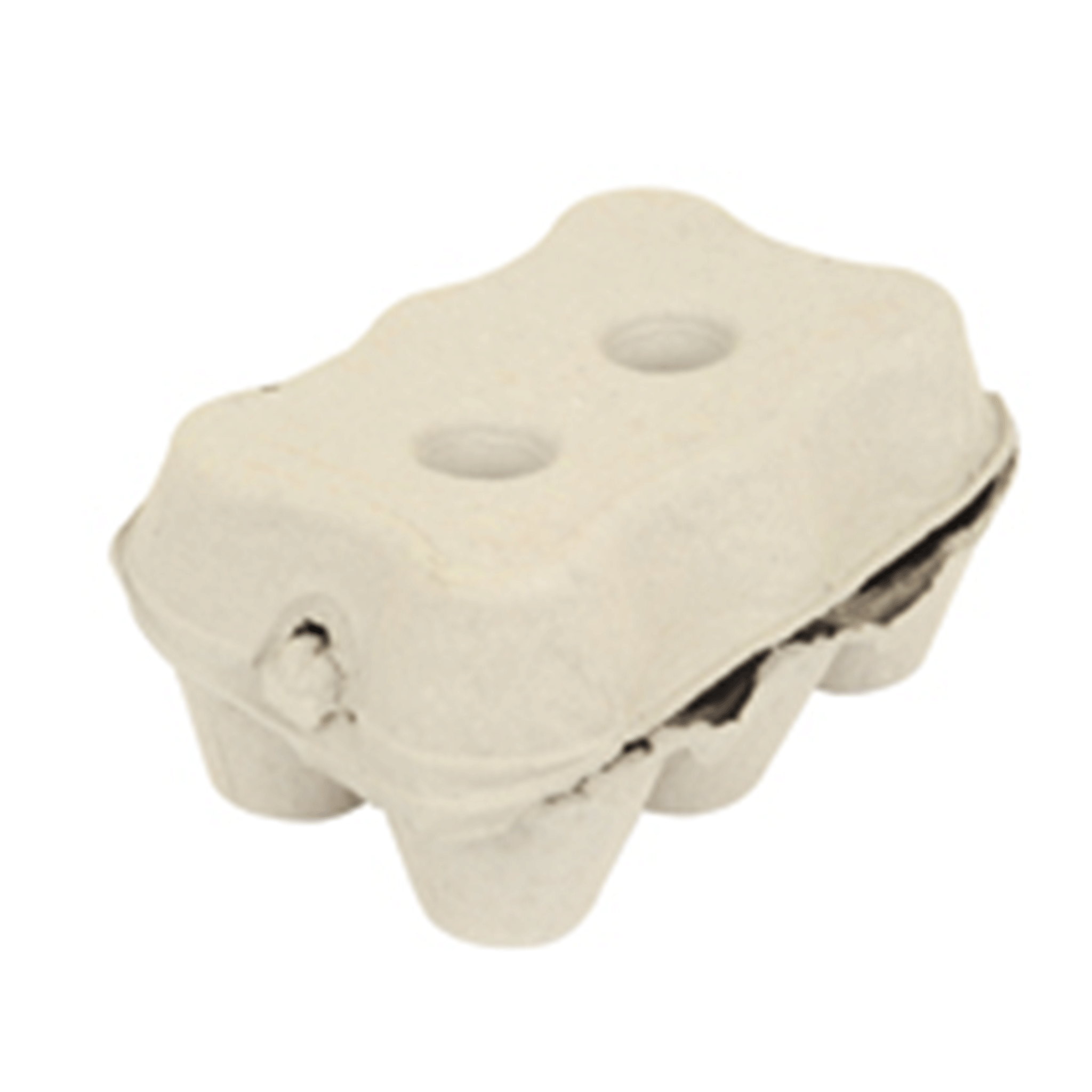 Stockshop Pressed Pulp 6 Egg Box Grey 10 Pack