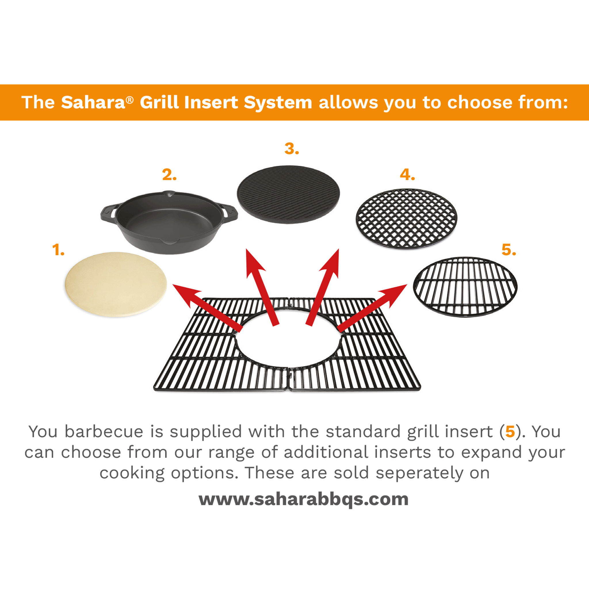 Sahara S350 3 Burner Gas Barbecue