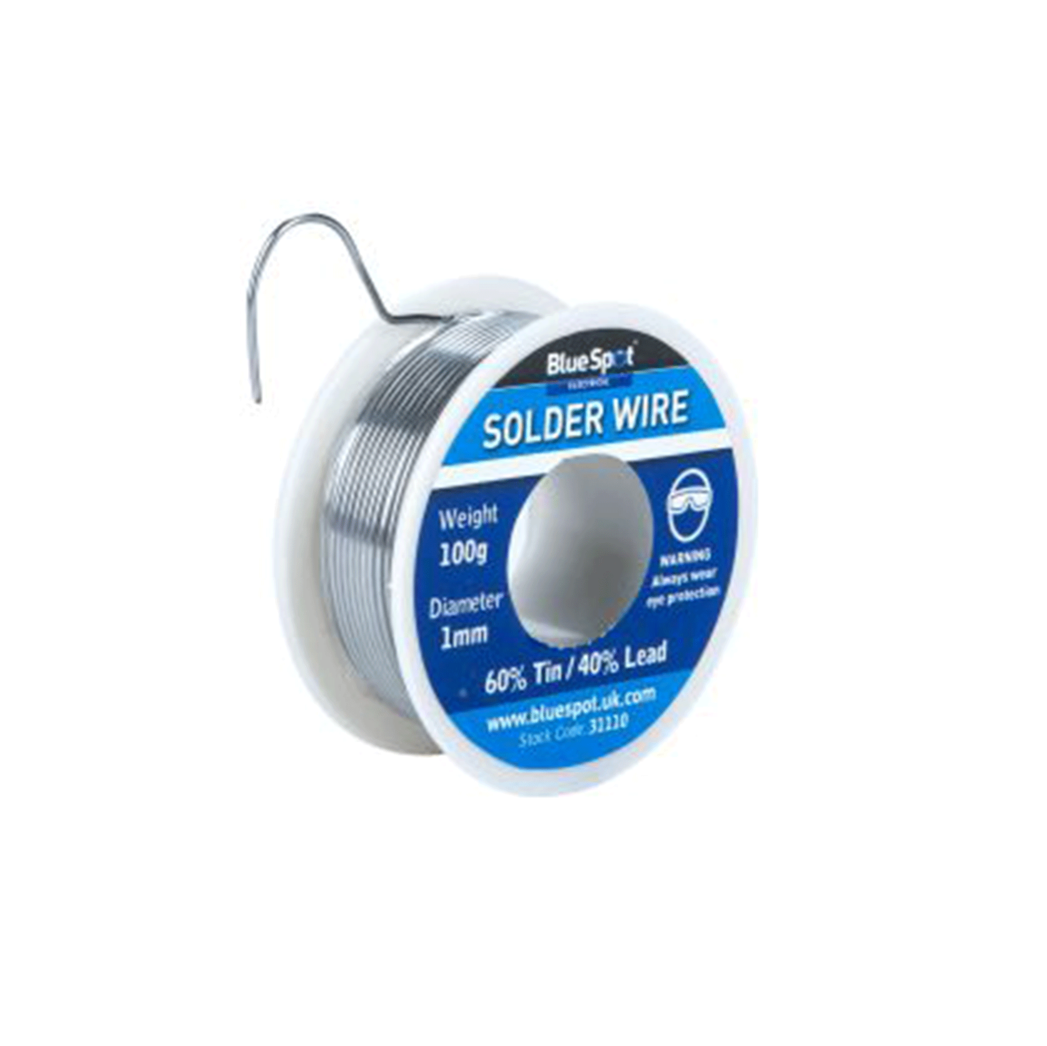 Blue Spot Solder Wire 60/40 Tin/Lead - 100g Reel