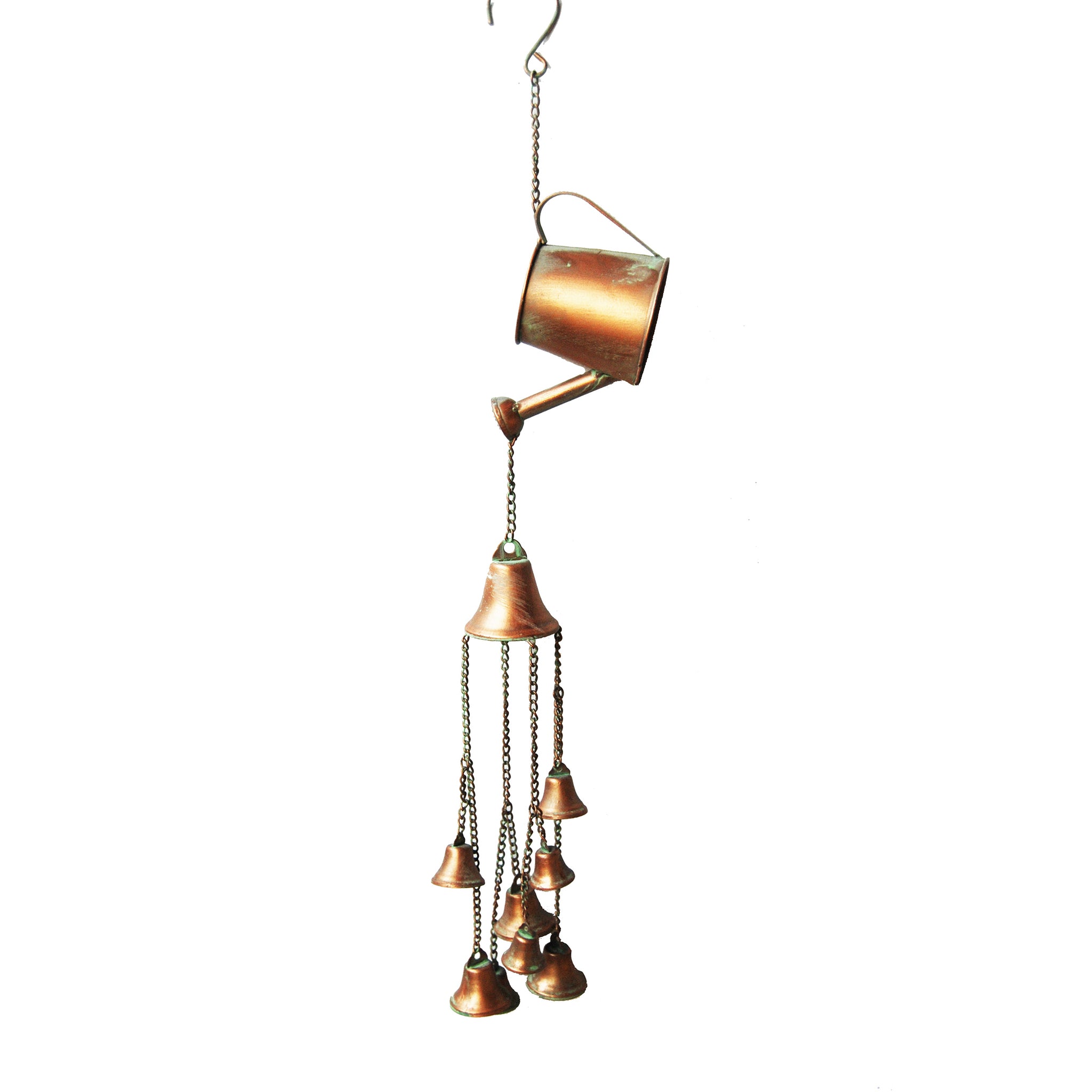 Ascalon Watering Can & Bell Garden Chime