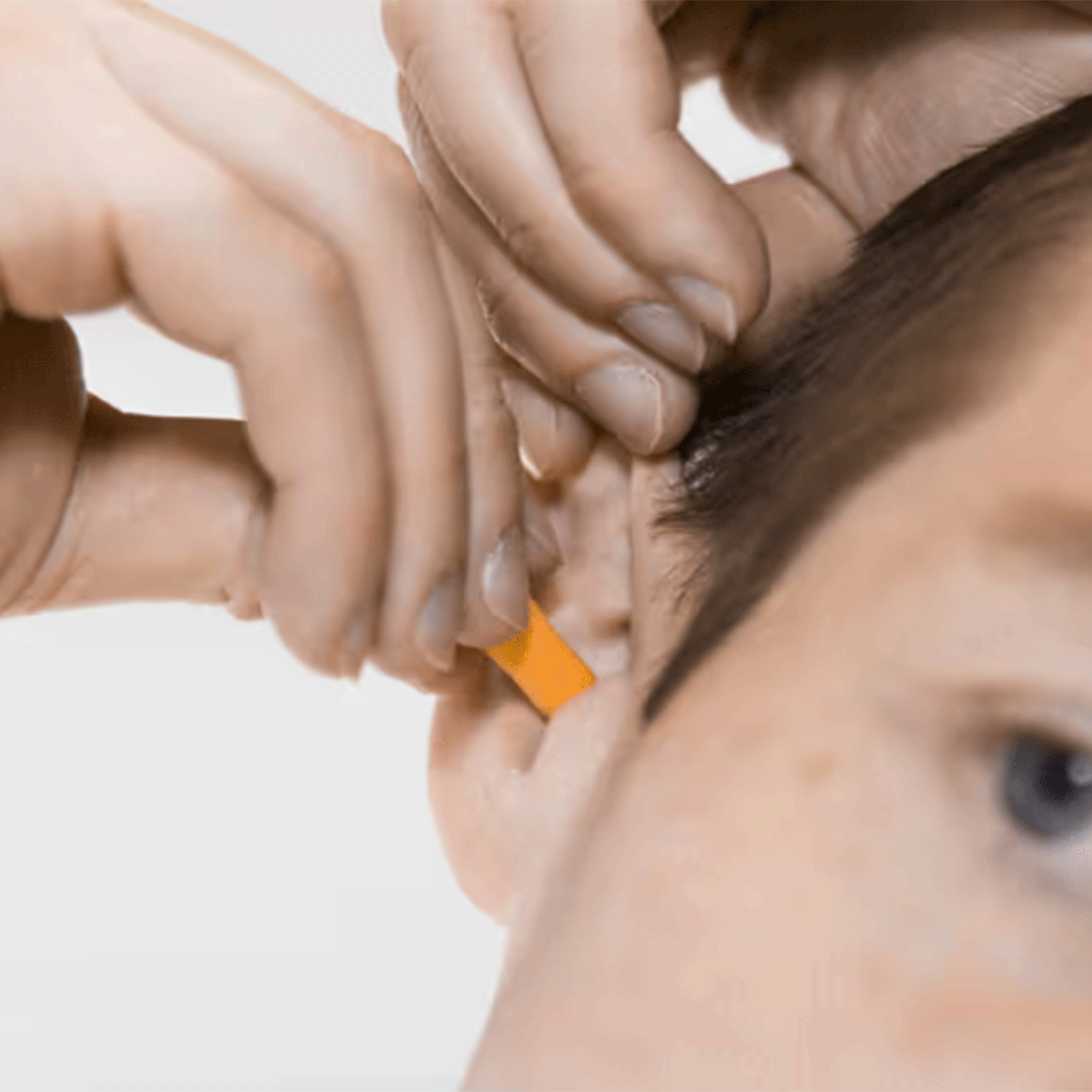 3M 1100 Uncorded Foam Earplugs Orange