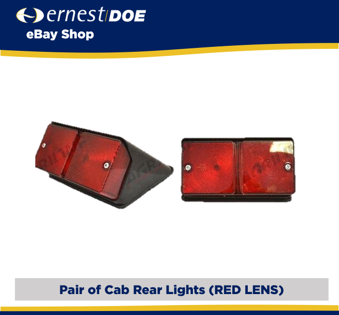 Agriline Pair of Rear Tractor Lights Suitable for Ford Tractors 4000 5000 7000