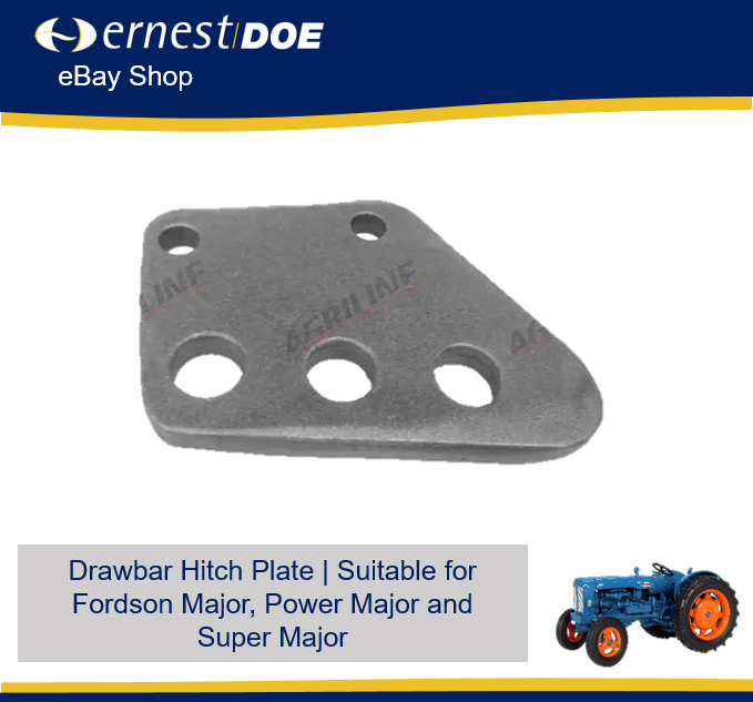 Agriline Drawbar Hitch Plate for Fordson Major Power Major & Super Major Tractor